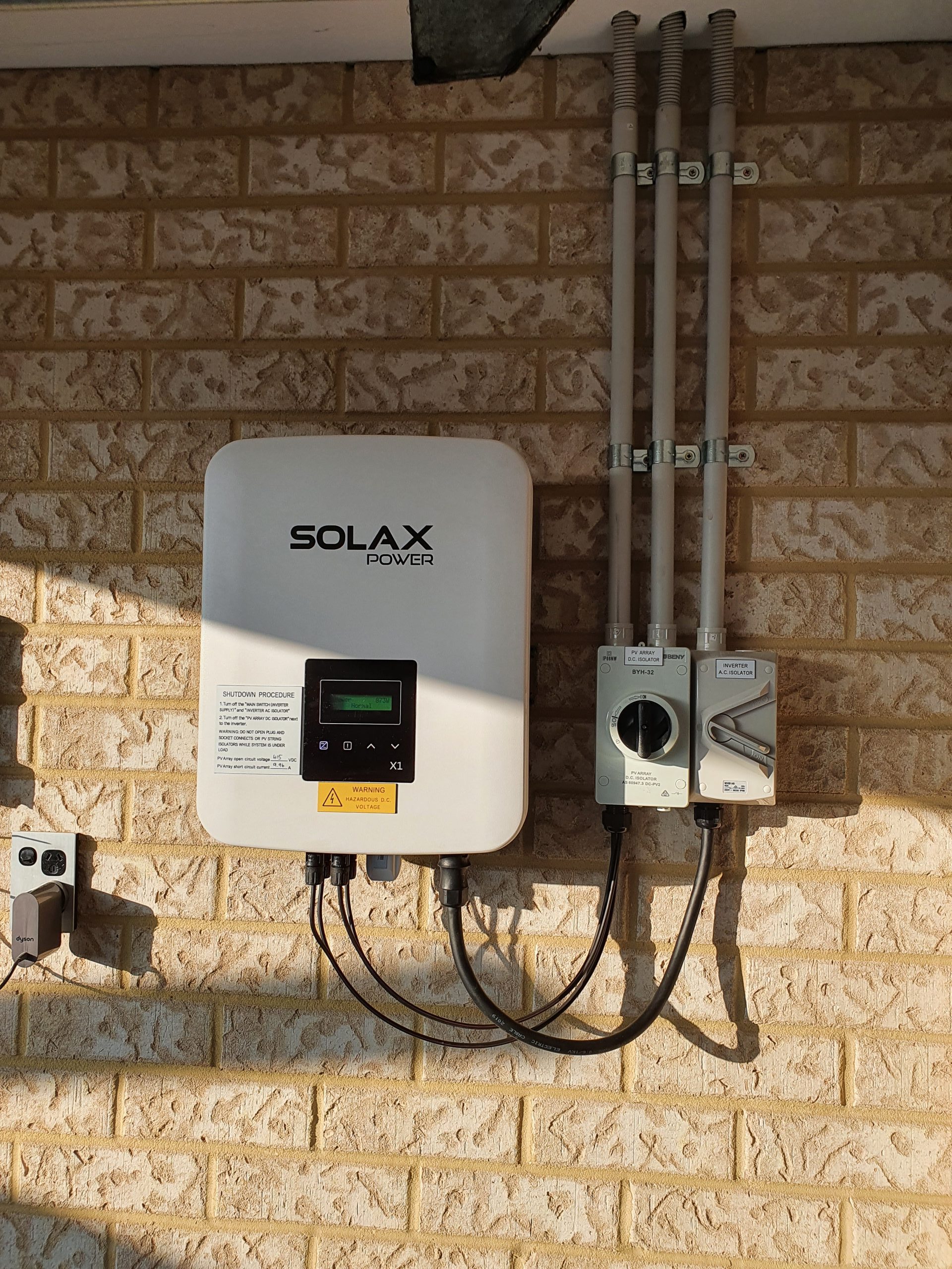 Solax Inverter Installed by Certified Solar Panel Installers in Perth